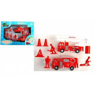 9-TEILIGES GROSSES FEUERSPIELER-SET (3 Teile)