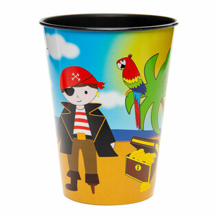 Trinkbecher / Eisbecher Pirat - 260 ml (12 St.)