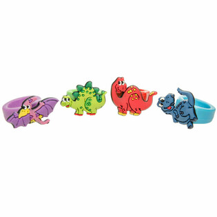DINOSAUR RINGE (60 St&uuml;ck)