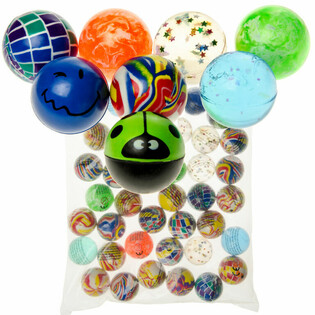MIX Bouncing Balls &Oslash; 4,5 cm. (40 St&uuml;ck)