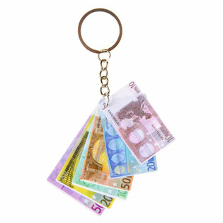 KEY RING EURO BANKNOTES (48 St&uuml;ck)