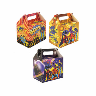 MENUBOX - SUPER HERO - 14 x 9,5 x 18 cm (24 St&uuml;ck)