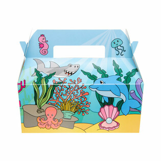 MENUBOX MEER / OZEAN - 22,5 x 12 x 9,5 cm (24 Stk.)
