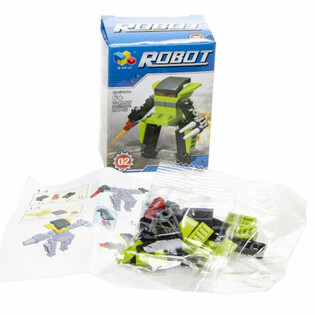 Roboter Bausteine Sets (12er Display)