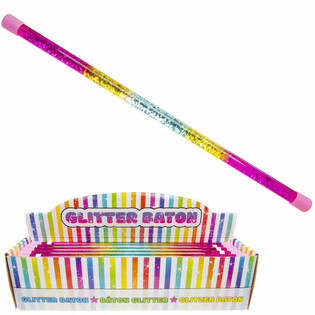 Regenbogen Glitzerstab im Display (36 Stk.)
