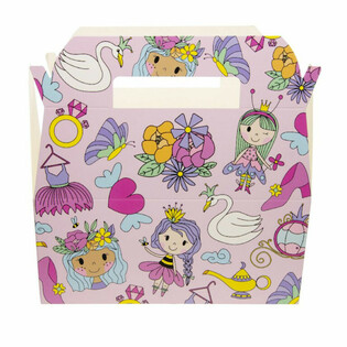 Men&uuml;box Prinzessin - Kinder-Men&uuml;boxen - 22,5 x 12 x 9,5 cm (24 Stk.)