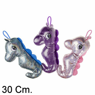Pl&uuml;sch-Seepferdchen, 30 cm - Mischfarben