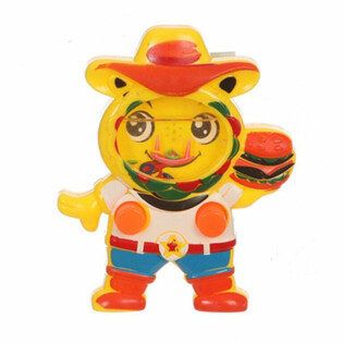 Wasserspiel: Cowboy mit Hamburger (24er-Pack)