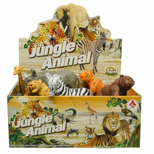 GRO&szlig;E WILDTIERE - SPIELFIGUREN IM DISPLAY (12 Stk.)