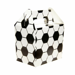 Fu&szlig;ball Men&uuml;-/Gastgeschenkboxen (12 Stk.)