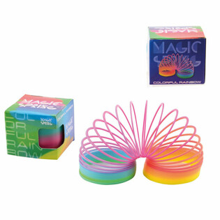 RAINBOW MAGIX REGENBOGENSPIRALE / TREPPENL&Auml;UFER IN BOX &Oslash;7,5 CM (12 Stk.)
