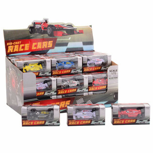MIX F1 RENNAUTOS - MASSSTAB 1:72 - IM DISPLAY (36 Stk.)