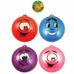 Smiley Face Ball &Oslash; 23 cm mit Haken (12 Stk.)