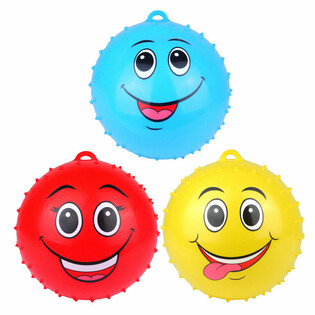 Stachel Gesichter Ball &Oslash; 23 cm - Mit Haken