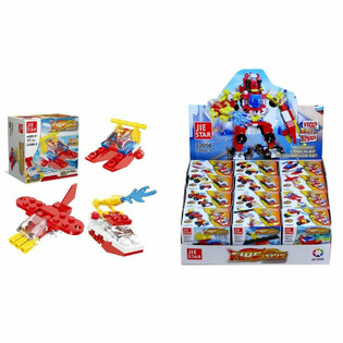 Bricks Feuerwehr Bausteine - Displaybox (12 Stk.)