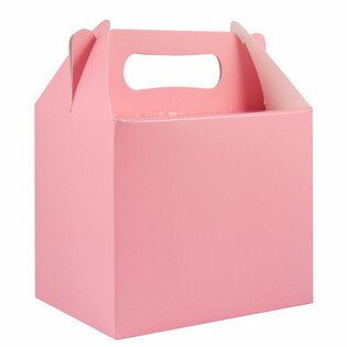 Geschenkboxen / Mitbringsel-Schachteln Rosa 14x18x10 cm (12 Stk.)