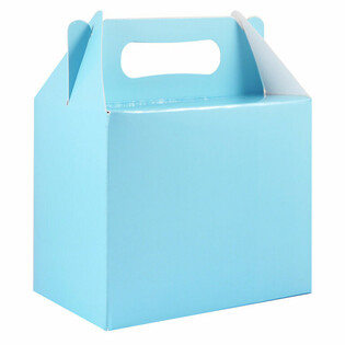 Geschenkboxen & Mitgebsel-Boxen Hellblau 14x18x10 cm (12 Stk.)