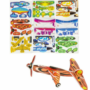 Greifkiste Schaumstoff-Flugzeuge (96 Stk.)
