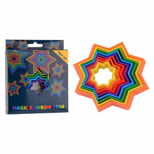 MAGIC STAR 3D FIDGET GAME - 3D MAGIC SHAPE - MAGIC FIDGET 3D - IN BOX (24 Stk.)