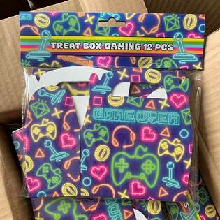 Gamer Gastgeschenkboxen (12 St&uuml;ck)