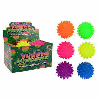 Lustiger Puffer Spike Ball Display (12 Stk.)