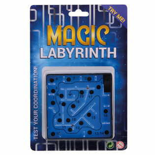MAGIC LABYRINTH Labyrinth-Spiel auf Karte (24er Set)