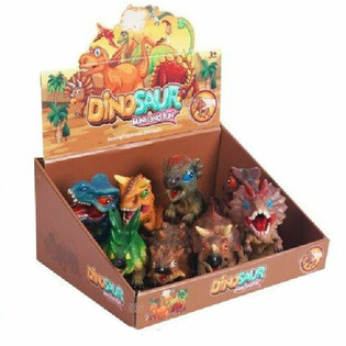 SOUND-MACHENDE DINOSAURIER-FIGUREN IM DISPLAY (8 Stk.)