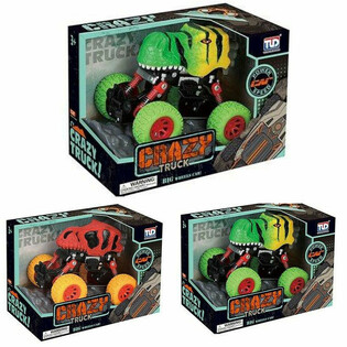 Gro&szlig;e Pull Back Dinosaurier Monster Trucks - Luxus Geschenkbox (2 Stk.)