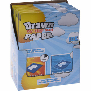 Sonnen-Druckpapier Display (48 Sets)