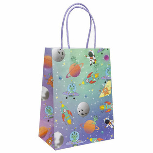 Weltraum Papier Geschenkt&uuml;ten - 12 St&uuml;ck