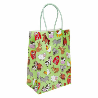 Geschenkt&uuml;ten Bauernhoftiere aus Papier (12 Stk.)