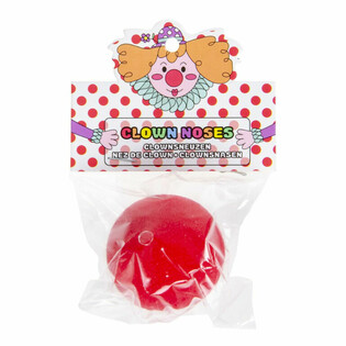 Rote Schaumstoff-Clownsnasen (48 Stk.)