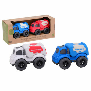 JOUECO - BIO NOTDIENSTE AUTO SPIELSET - Geeignet f&uuml;r Kinder ab: 18 Monaten (1.)
