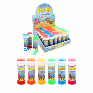Seifenblasen Seetiere &ndash; Sea Life - 50ml im Display (36 Stk.)