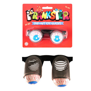 Lustige Pop-Out Augen Brille (6 Stk.)
