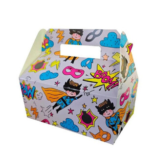 Men&uuml;box Superhero - 22,5 x 12 x 9,5 cm (24 St&uuml;ck)