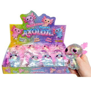 QUETSCH-AXOLOTL IM DISPLAY (12 Stk.)