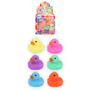 SQUISHY ENTEN F&Uuml;R TOMBOLA - IN DISPLAY (72 Stk.)