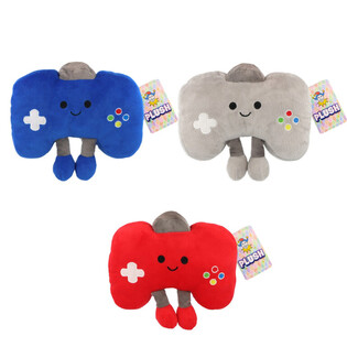 Pl&uuml;sch Game Controller - Farb-Mix (12 St&uuml;ck)