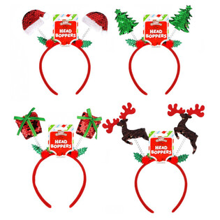 MIX WEIHNACHTS-HAARREIFE (12 Stk.)