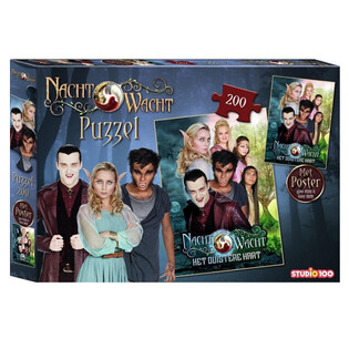 STUDIO 100 - NACHTWACHT PUZZLE 200 TEILE - MIT GRATIS POSTER (12 Stk.)