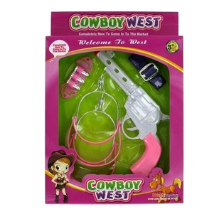Cowgirl-Set f&uuml;r M&auml;dchen (2-teilig)