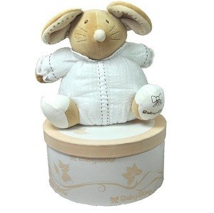 BABY BOW Kuscheltier in Box - Modell 13 (Maus) - B2B